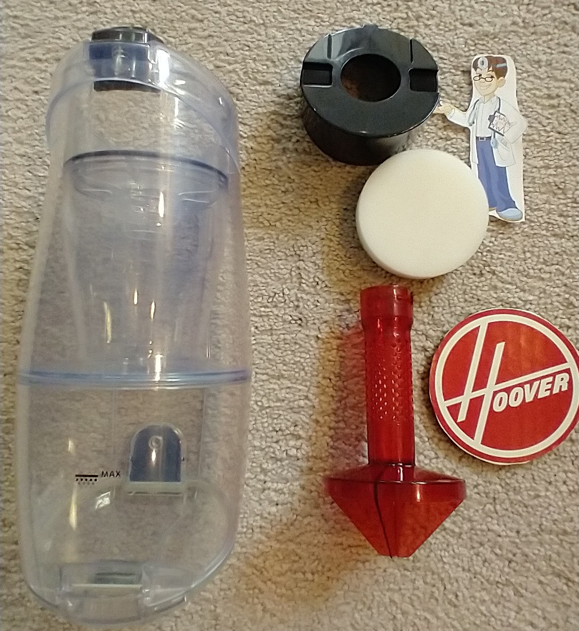 Hoover Lynx BH50010 & SH20030 Filter Lid 517657001